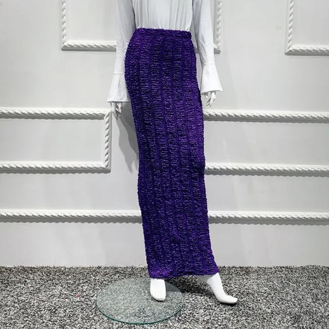 My Curly Pencil Skirt